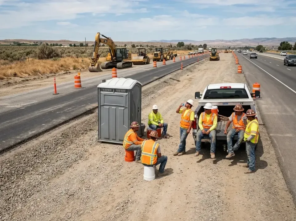 highway-road-construction-crew-007 — frequently asked questions, Porta Potty and Restroom Rentals in Gold River, CA